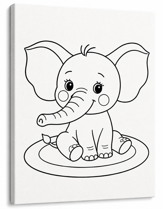 Ellie the Elephant Art Kit