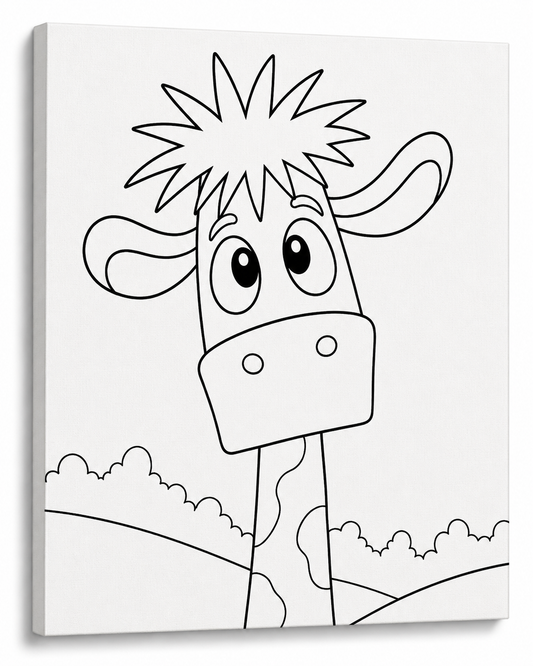 Gertie The Giraffe Art Kit