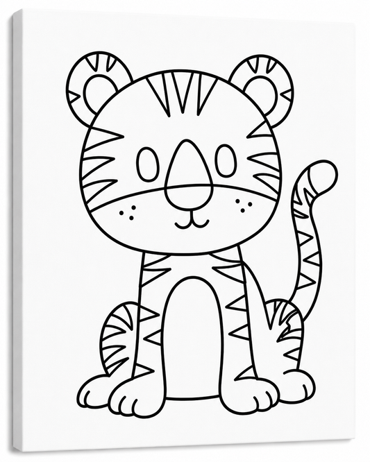 Timothy the Tiger Art Kit