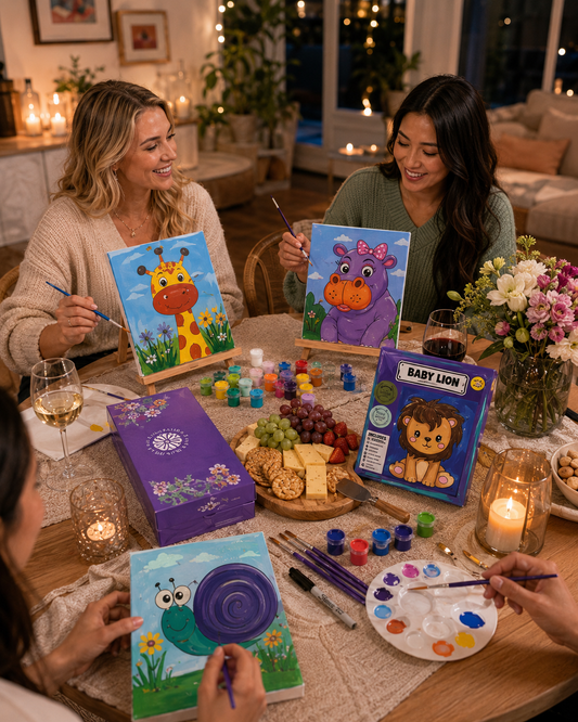 How To Host A Paint And Sip Night At Home