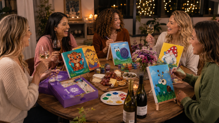 Paint And Sip Art Kits