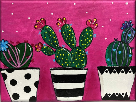 Cactus Fun Art Kit