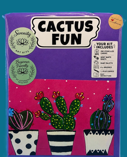 Cactus Fun Art Kit