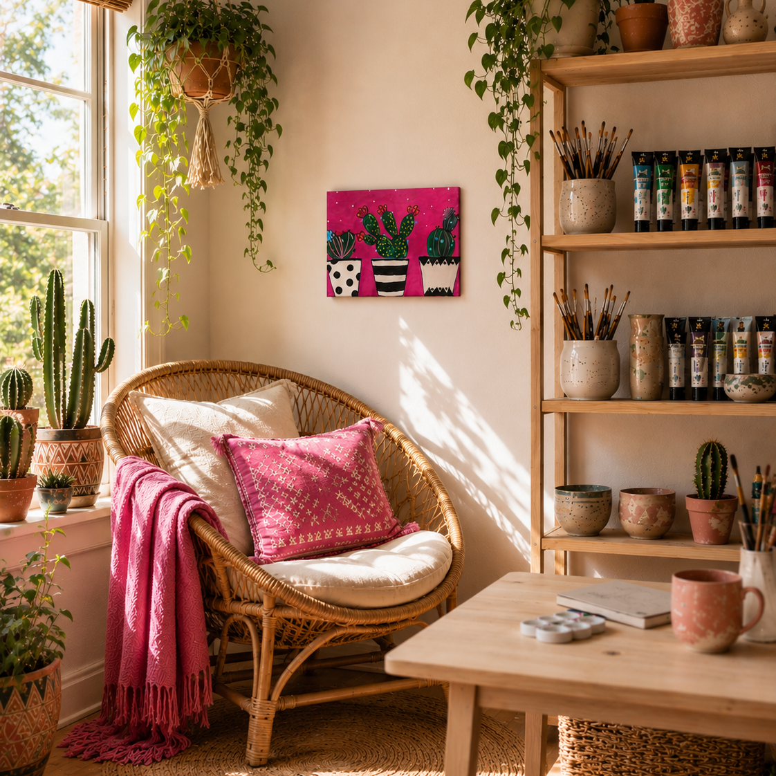 Cactus Fun Art Kit