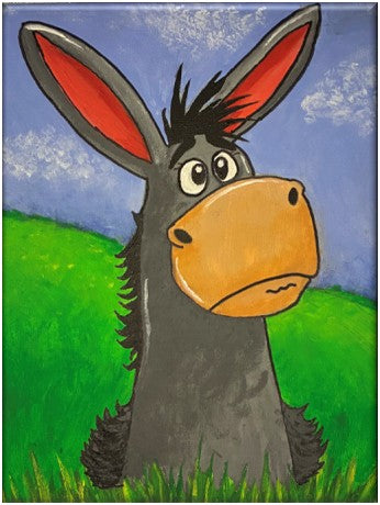 Douglas the Donkey Art Kit