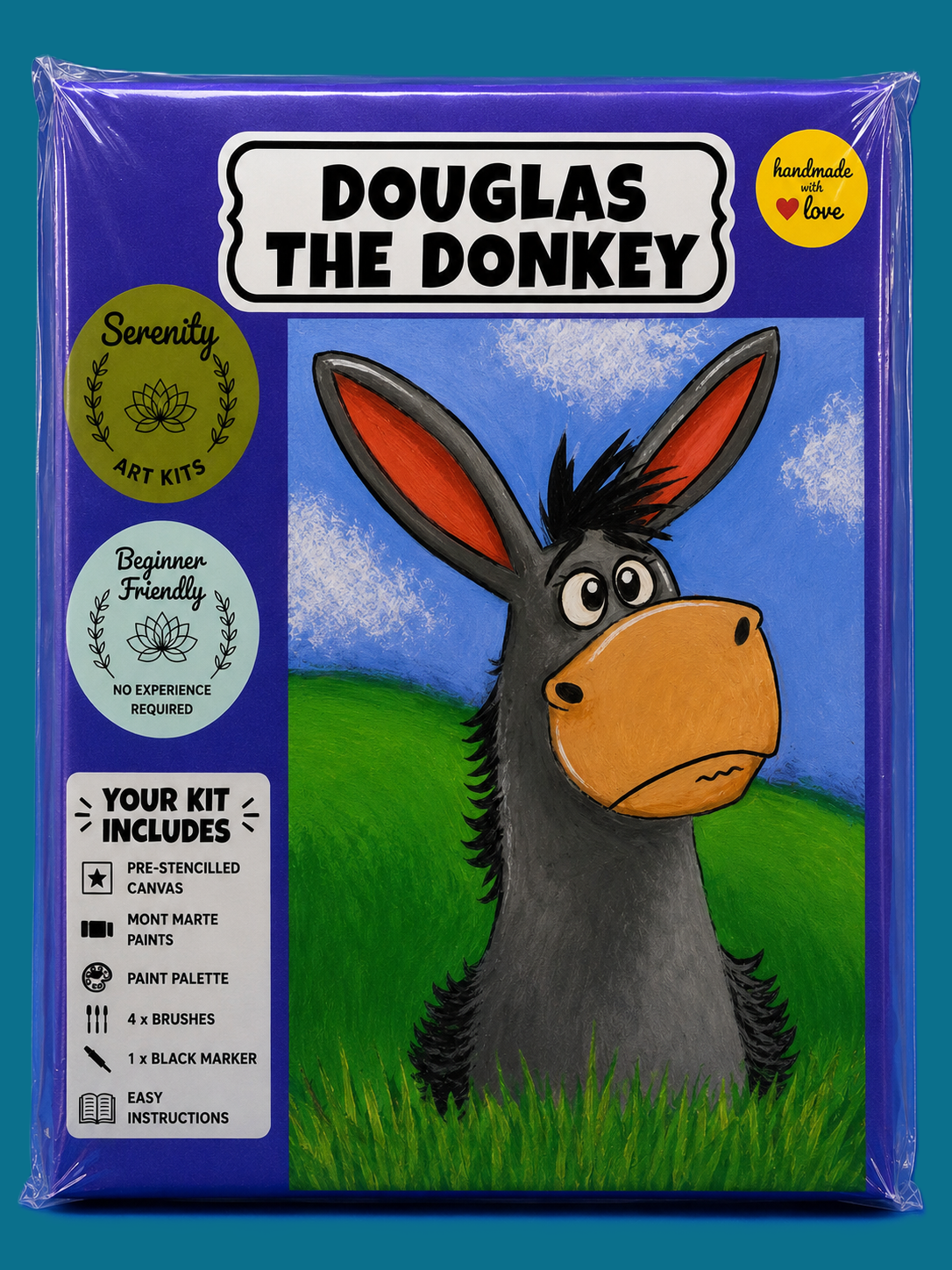 Douglas the Donkey Art Kit