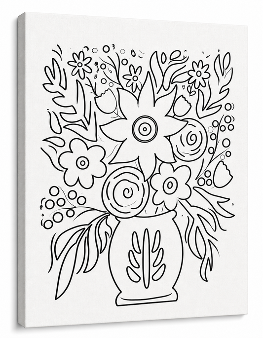Folk Art Florals Art Kit
