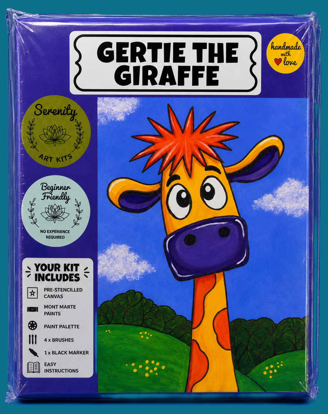 Gertie The Giraffe Art Kit