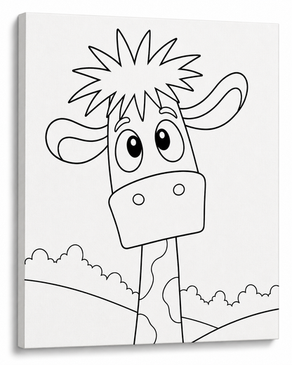 Gertie The Giraffe Art Kit