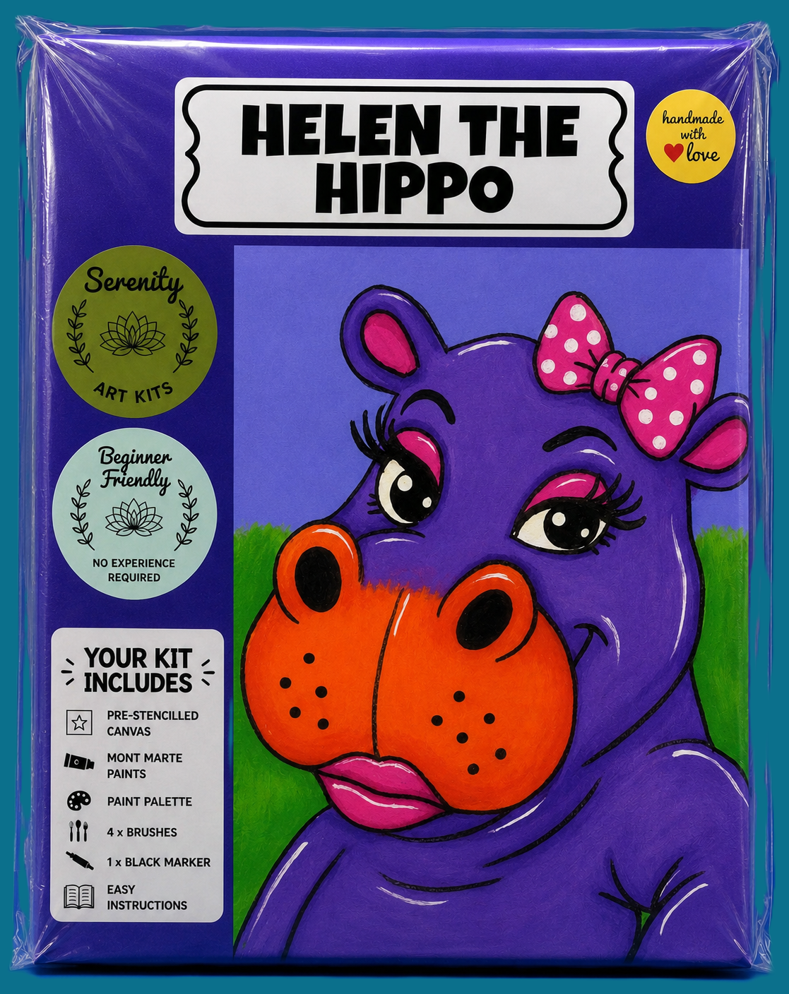 Helen the Hippo Art Kit