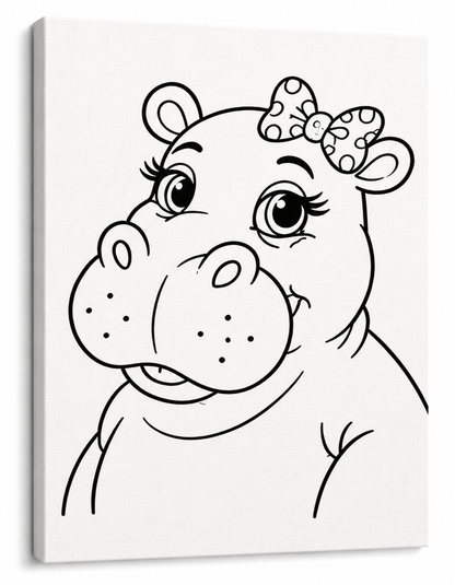 Helen the Hippo Art Kit