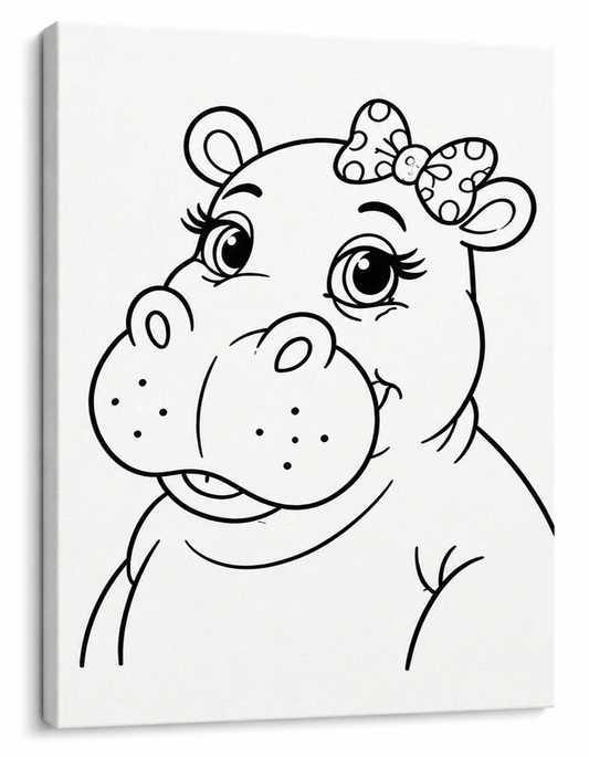 Helen the Hippo Art Kit
