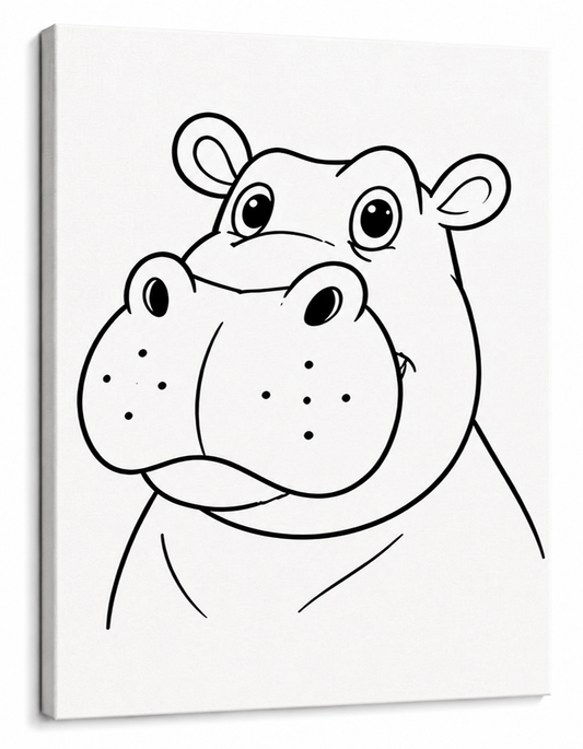 Herman the Hippo Art Kit