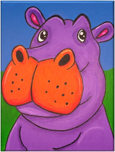 Herman the Hippo Art Kit