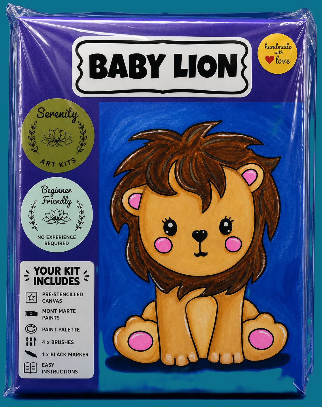 Leonard the Lion Art Kit
